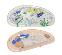 Esterilla de tiempo para el vientre, inflable para bebé, juguete para el desarrollo sensorial, alfombrilla de aprendizaje de actividad para cuna, ducha de Pascua, baño de playa, accesorio de tiempo de