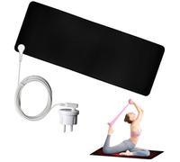 Esterilla de tierra de 25 x 68 cm, alfombrilla de tierra con enchufe europeo y cable, alfombrilla de tierra para escritorio, mesa, sofá, esterilla de yoga, aumenta su bienestar, mejor sueño