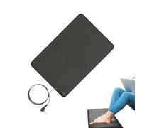 Esterilla de tierra para pies, antiestático del cuerpo, 40 x 60 cm, alfombrilla de tierra para meditación, equilibrio del estado de ánimo, bienestar general, viaje a casa, lugar de trabajo