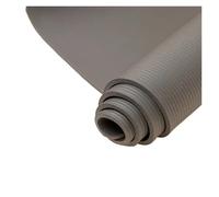 Esterilla de yoga alargada y ensanchada for ejercicios fitness baile(Gray(183 61 0.8CM))