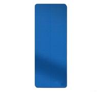 Esterilla de yoga antideslizante para entrenamiento en casa, pilates, fitness, portátil, plegable, 183 x 61 cm, 4 mm de grosor (azul)