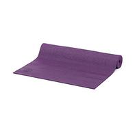 Esterilla de yoga Asana Mat, antideslizante, 183 x 60 cm, PVC de 4 mm, no solo para principiantes, alfombra de gimnasia, sin ftalatos, sin sustancia nocivas, berenjena