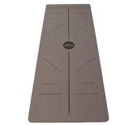 Esterilla de Yoga atha® PRO Align 4.2 mm | Máxima Estabilidad y Adherencia | Materiales Ecológicos y Duraderos | Incluye Cinta (Taupe)