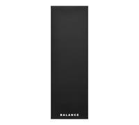 Esterilla de yoga BALANCE PVC negra