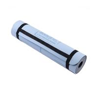 Esterilla de yoga Bodyline Lotus TPE de 183 x 61 x 0,8 cm, antideslizante, 8 mm de grosor, colchoneta de fitness y pilates con correa para el hogar y el gimnasio