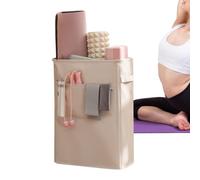 Esterilla de yoga - Estante de almacenamiento para esterilla de yoga, estante organizador de colchonetas de yoga, estante organizador de tela Oxford, soporte para bloques de yoga resistente al