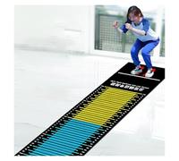 Esterilla de Yoga, Estera de Prueba de Salto Largo de Goma Suave, Estera Antideslizante for Ejercicios de Estiramiento/Salto, Estera de Cuerda for Saltar de Gimnasio Multiusos(Kids (250 x 90 cm))