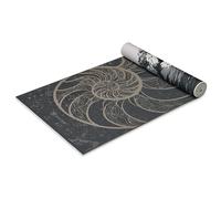 Esterilla de yoga Gaiam con estampado premium, reversible, extra gruesa, antideslizante, para ejercicios y fitness, para todo tipo de yoga, pilat