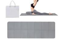 Esterilla de Yoga para Viaje Antideslizante, 6 mm de Grosor, Ligera,