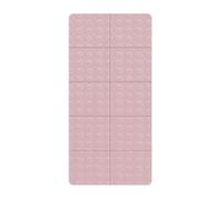 Esterilla de Yoga Plegable,Extra Gruesa Antideslizante Fitness Mat,Duradera Ligera Deportes Mats,Gymnastics Mat for Pilates,fara Deporte en Casa,Ejercicio AeróBico,MeditacióN(Pink)
