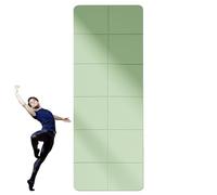 Esterilla de yoga plegable, portátil, para gimnasio en casa, 72 x 24 x 0.1 pulgadas, funciona muy bien en cualquier suelo para estiramientos, cardio o entrenamientos en casa