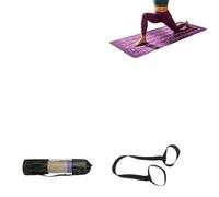 Esterilla de yoga | Suave Antidesgarro con Posturas Estiramientos | Estera de fitness y equipo de entrenamiento | para Piso Interior Gimnasio Estudio Pilates Juegos de Fitness al aire