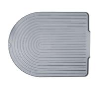 Esterilla Drenaje Silicona para Platos - Alfombrilla Plegable Secado Encimera - Gran Capacidad Resistente Al Calor Secado Rápido Para Vajilla Y Utensilios