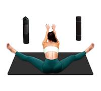 Esterilla elástica de yoga | Para hombres | Matt densamente Pass Pad no slip de 15 mm | Populares excluye pad ENLETTING ENLETTING ENLEDICIÓN