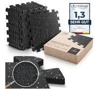 Esterilla Fitness Puzzle para Suelos de Gimnasio | Set de Protección Goma Espuma Losas Caucho para Máquinas de Deporte, Alfombrilla Protector Expandible Tatami Tapiz Alfombra Colchonetas Pesas Gym