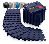 Esterilla Fitness Puzzle para Suelos de Gimnasio | Set de Protección Goma Espuma Losas Caucho para Máquinas de Deporte, Alfombrilla Protector Expandible Tatami Tapiz Alfombra Colchonetas Pesas Gym