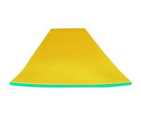 Esterilla Flotante para Agua Colchoneta Flotante de Espuma Enrollable for Piscina, Lago, Playa, Verano, Deportes acuáticos(Yellow 110x40x2.2cm)