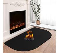 Esterilla ignífuga para chimenea, base ignífuga, placa de protección contra chispas para estufa de chimenea, alfombrilla protectora de suelo para chimeneas, chapa de suelo, para proteger el suelo de