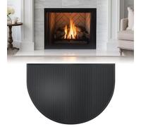 Esterilla ignífuga para chimenea, protección contra chispas plegable para estufa de chimenea, alfombra ignífuga para proteger el suelo contra chispas (100 x 150 cm)