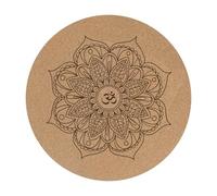 Esterilla Meditacion Alfombrilla Meditacion Cojin Suelo De Corcho Y Caucho Antideslizante Para Yoga
