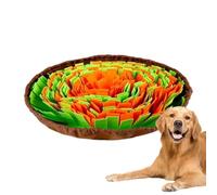 Esterilla olfativa para perros, alfombrilla para tumba para perros, alfombrilla para perros con forma de flor, juego de alimentación interactivo para perros