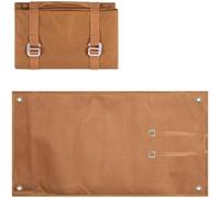 Esterilla Oxford Impermeable 35x20cm para Camping | Color marrón claro u oscuro, tacto cómodo, apto adultos y niños, para fácil de limpiar, duradero(Colors)