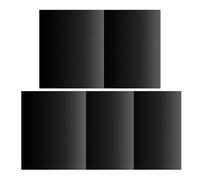 Esterilla para barbacoa, alfombrilla antiadherente, 5 unidades, antiadherente, resistente al calor, cortable, juego de protección para chimenea, barbacoa, comida