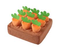 Esterilla para olfatear para perros - Juguete de alimentación interactivo con zanahorias, alfombrilla de empleo, para mental y contra el aburrimiento, entrenamiento de boxeo para estar solo, hogar