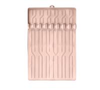 Esterilla para parrilla, antideslizante y reutilizable, base resistente al calor - Exteriores para barbacoa - Soporte para barbacoa - Almacenamiento de accesorios para barbacoa