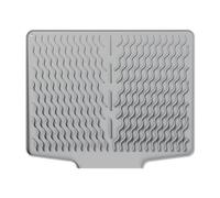 Esterilla para Secar Platos, Esterilla de Cocina para Escurrir Utensilios, Alfombra de Silicón Antideslizante, Accesorio de Cocina para Escurrir Utensilios Vasos y Vajilla