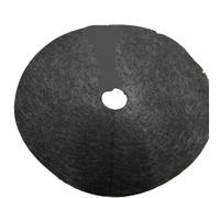 Esterilla protectora para árboles con mantillo, Alfombrillas protectoras for mantillo de árboles no tejidas negras 15-32 cm 5-30 piezas(20PCS,32cm)