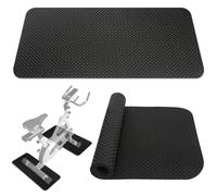 Esterilla protectora para el suelo, dispositivo de fitness, 2 unidades, de silicona de doble cara, antideslizante, resistente a los golpes, alfombrilla para aparatos de fitness, cinta de correr