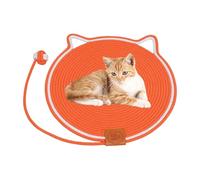 Esterilla Rascadora de Gatos Esterilla Juguete Pelota Cuerda Algodón
