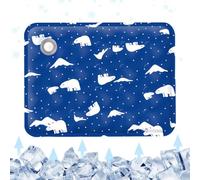 Esterilla Refrescante Mascotas Plegable Activada Por Agua Antifugas 50 X 60