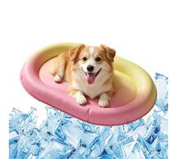 Esterilla Refrescante para Mascotas - Colchoneta Refrigerante Portátil de Gato y Perrera,Manta Refrescante Para Perros De Verano - para Interiores Exteriores Hogar Coche Viaje Transportín Jaula