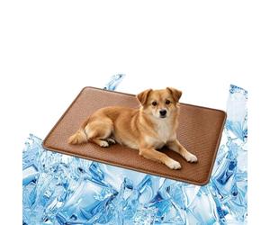 Esterilla Refrigerante De Mascotas Almohadilla Gruesa Transpirable Lavable | Colchoneta Refrescante Perros Para Mascotas Y Cachorros Interior Exterior Hogar Parque Jardín Patio Verano