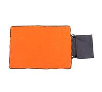 Esterilla reversible para mascotas al aire libre, colchoneta impermeable para perros, cama portátil para perros de viaje y acampada, lavable a máquina, adecuada para perros (Gris con capa de