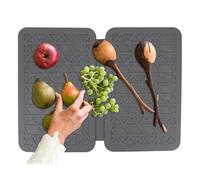 Esterilla seca para vajilla, accesorio para escurrir utensilios de cocina, tapetes absorbentes de protección térmica, versátil para el hogar, oficina, cafetería, bar, camping, con cubiertos