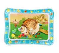 Esterilla sensorial de agua | Cama de agua plegable para gatos,Placa de arrastre inflable Accesorios para mascotas reforzados para interiores al aire libre Viaje Sala de estar Dormitorio Todas las