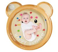 Esterilla sensorial de agua, esterilla de juego de agua | Esterilla de juego de refrigeración plegable inflable | Centro de actividad integrado con estrellas flotantes para la integración y la
