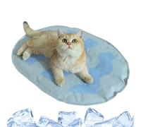 Esterilla térmica para perros | Cojín de refrigeración para gatos | Cojín antideslizante lavable para mascotas Banco Banco Car Banco Perrera Interior Exterior Verano