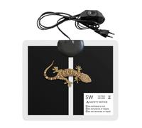 Esterilla Térmica Para Reptiles 5 Vatios Manta Calefactora De Terrario | Panel Calefactor De Camaleones Dragón Barbudo Camaleón Gecko Serpiente Anfibio Tortuga Terrestre Tortuga Rana