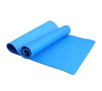 Esterilla Yoga El cojín antideslizante del ejercicio de la estera yoga grueso artículo 4m m for salud pierde peso para el Hogar(Blue)
