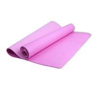 Esterilla Yoga El cojín antideslizante del ejercicio de la estera yoga grueso artículo 4m m for salud pierde peso para el Hogar(Pink)