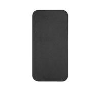Esterilla Yoga Estera de yoga for el hogar, placa fitness, soporte for ejercicio, estera tpe gruesa for deportes, antideslizante for arrodillarse en la rodilla(Black 2pcs)