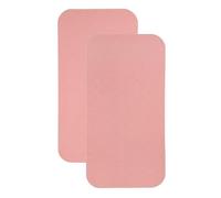 Esterilla Yoga Estera de yoga for el hogar, placa fitness, soporte for ejercicio, estera tpe gruesa for deportes, antideslizante for arrodillarse en la rodilla(C70-3 Pink 2PCS)