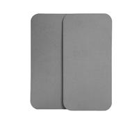 Esterilla Yoga Estera de yoga for el hogar, placa fitness, soporte for ejercicio, estera tpe gruesa for deportes, antideslizante for arrodillarse en la rodilla(C70-4 GREY 2PCS)