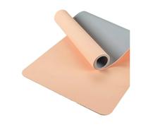Esterilla Yoga Esterilla de yoga de doble cara, antideslizante, con correa for ejercicios de fitness, for mujeres y hombres, ideal for yoga, pilates y ejercicio.(Gold dust gray3pc)