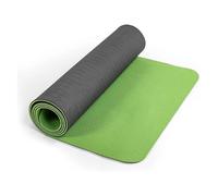 Esterilla Yoga Esterilla de yoga doble cara, antideslizante, con correa for ejercicios fitness, for mujeres y hombres, ideal for, pilates ejercicio(Grass green black3pc)