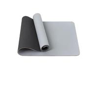 Esterilla Yoga Esterilla de yoga doble cara, antideslizante, con correa for ejercicios fitness, for mujeres y hombres, ideal for, pilates ejercicio(Gray black3pc)